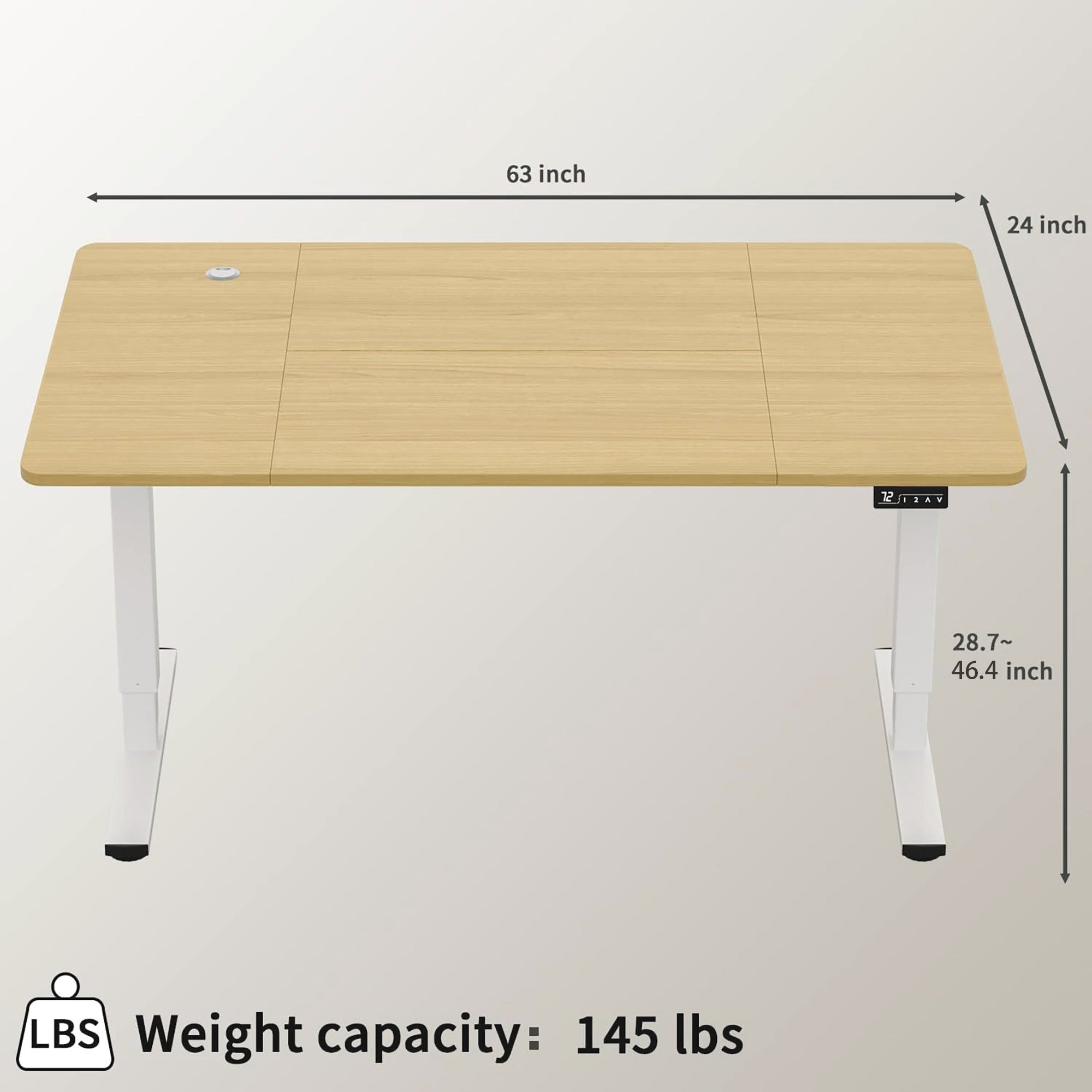 Electric Standing Desk 63 Electric Standing Desk 63